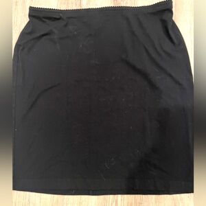 J. Jill Classic Black Stretch Pencil Skirt Medium Petite